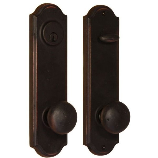 LH Wexford Tramore SGL CYL Deadbolt Pass Lock ORB, WESLOCK, Mfr# L7641F1F1SL2D